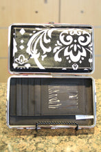 ADO | Bling Cross Damask Print Clutch Wallet Pink - All Decd Out