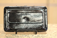 ADO | Sequin Tiger Clutch Wallet with Embellished Fleur De Lis