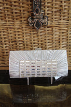 ADO | Crystal Clutch Purse/Wallet Rectangle Silver - All Decd Out