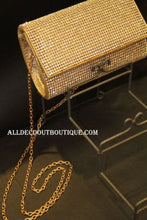 ADO | Crystal Clutch Purse/Wallet Gold - All Decd Out