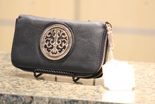 ADO | Black Zip Clutch Wallet with Wristlet - All Decd Out
