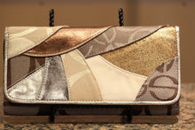 ADO | Patchwork Trifold Wallet Khaki