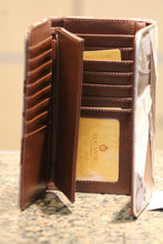 ADO | Patchwork Trifold Wallet Khaki