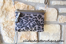 ADO | Leopard Print Messenger Silver