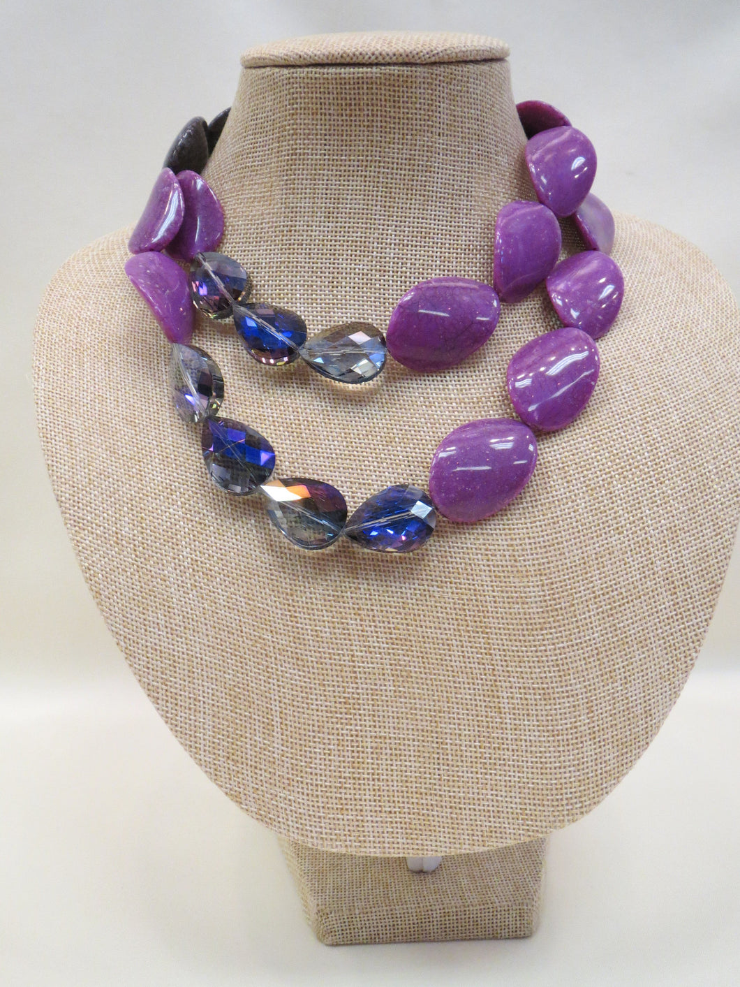 ADO Purple Stone Necklace | All Dec'd Out