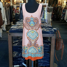 Renee C. | Orange and Cream Floral Mini Dress - All Decd Out