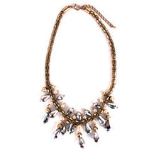 Treska | Gold, Pearl, Silver Fringe Necklace