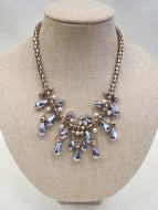 Treska Gold, Pearl, Silver Fringe Necklace | All Dec'd Out