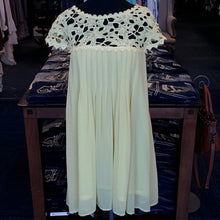 Double Zero | Yellow Mini Vintage Lace Dress - All Decd Out