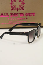 ADO | Square Retro Sunglasses Black