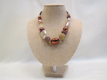 Treska Bronze Chunky Beaded Necklace Short | All Dec'd Out