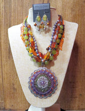 Treska Beaded Necklace with Pendant | All Dec'd Out