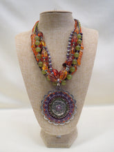 Treska Beaded Necklace with Pendant | All Dec'd Out