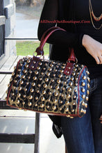 D'Orcia | Leopard Print Stud Purses