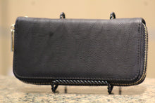 ADO | Black Zip Clutch Wallet with Wristlet - All Decd Out