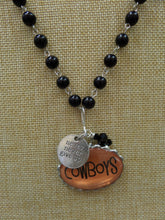 ADO | Hometown Pride Cowboys Charm Rosary Necklace - All Decd Out