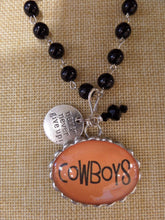 ADO | Hometown Pride Cowboys Charm Rosary Necklace - All Decd Out