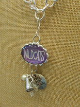 ADO | Hometown Pride Wildcats Charm Necklace - All Decd Out