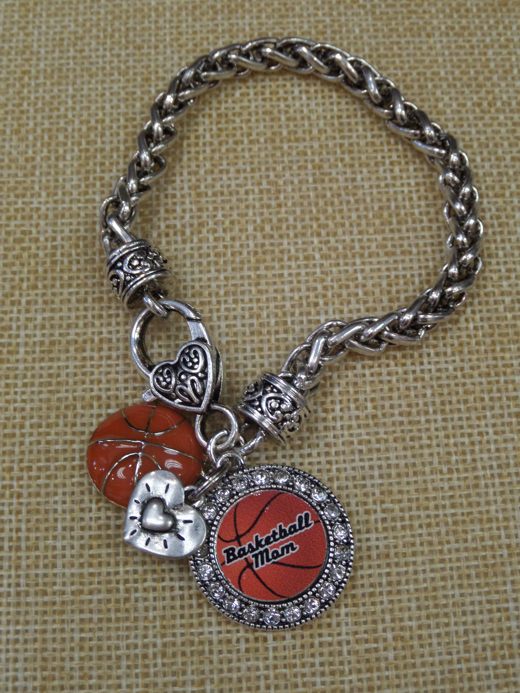 ADO | Hometown Pride Basketball Mom Bracelet - All Decd Out