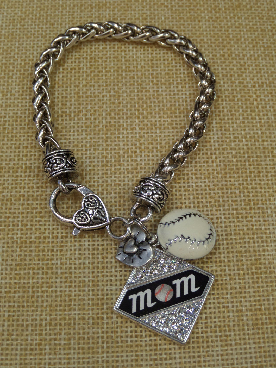 ADO | Hometown Pride Softball Mom Bracelet - All Decd Out