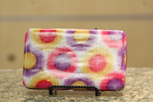 ADO | Sunburst Print Clutch Wallet Pink