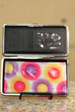 ADO | Sunburst Print Clutch Wallet Pink