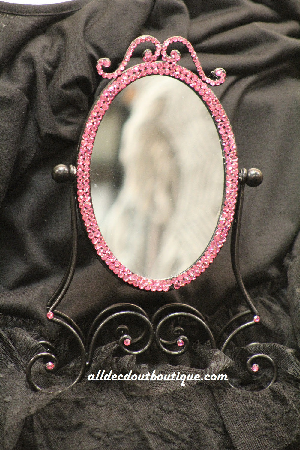 Embellished Makeup Mirror