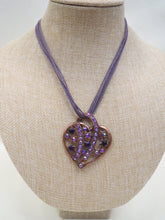ADO Purple Heart on Cord Necklace | All Dec'd Out