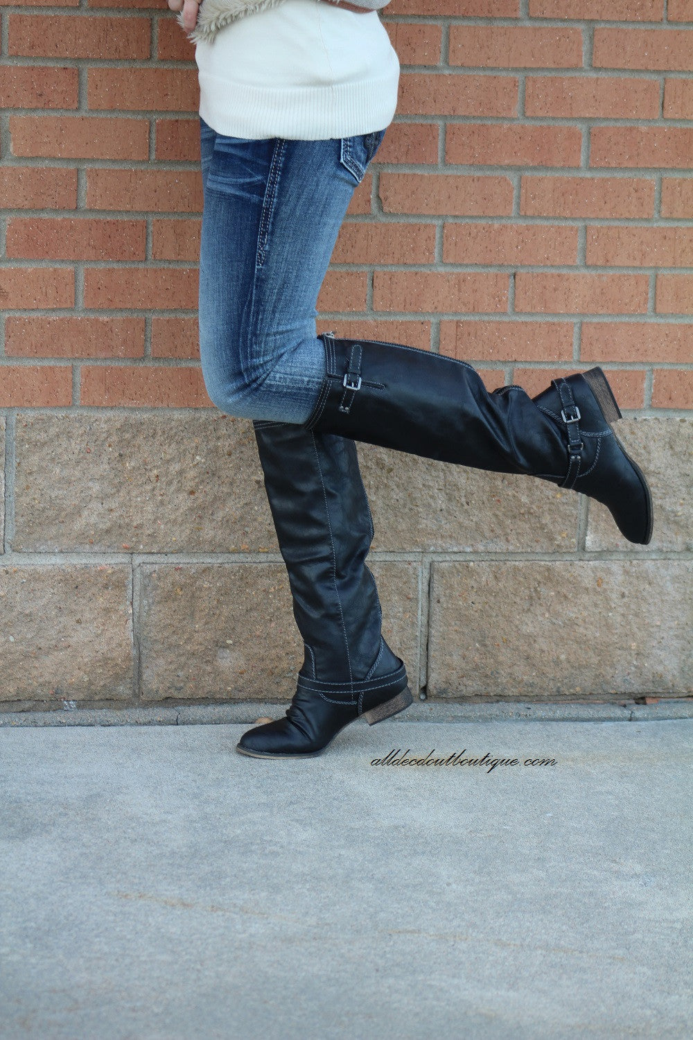 Breckelle's Outlaw Black Riding Boots