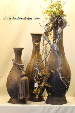 Decorative Floral Vases 