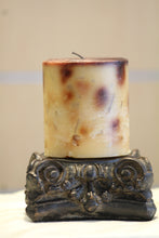Pillar Candle Holder | 5" x 5" Square Ceramic Sandoval