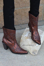 Helen's Heart | Full Embellished Sequin Bronze Boot