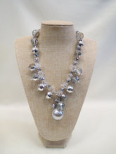 ADO Silver & Pearl Chunky Necklace | All Dec'd Out
