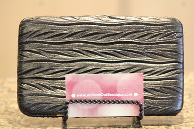 ADO | Black Soft Faux Leather Clutch Wallet - All Decd Out