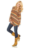2 Tee Couture | Abbey Top with Bell Sleeves - All Decd Out