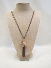 ADO | Gold Long Chain Necklace with Fringe & Charms - All Decd Out