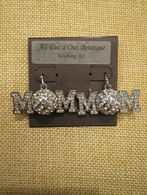 ADO | Hometown Pride Volleyball Mom Earrings - All Decd Out
