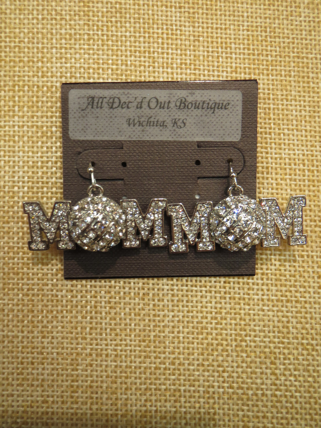 ADO | Hometown Pride Volleyball Mom Earrings - All Decd Out