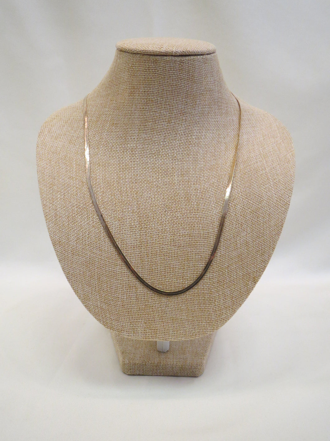 ADO | Gold Flat Chain Necklace Thin - All Decd Out
