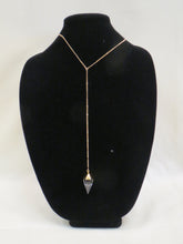 ADO | Gold Long Crystal Necklace - All Decd Out