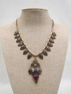 ADO Tribal Pendant Necklace Gold Multi | All Dec'd Out
