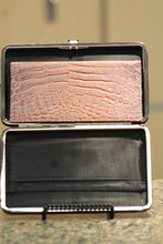 ADO | Crocodile Print Plum Clutch Wallet - All Decd Out
