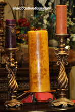 Pillar Candle Holder | Decorative Gold/Bronze - All Decd Out