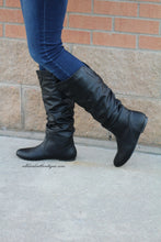 Bonnibel | Danniz Mid-Calf Slouchy Boot Black