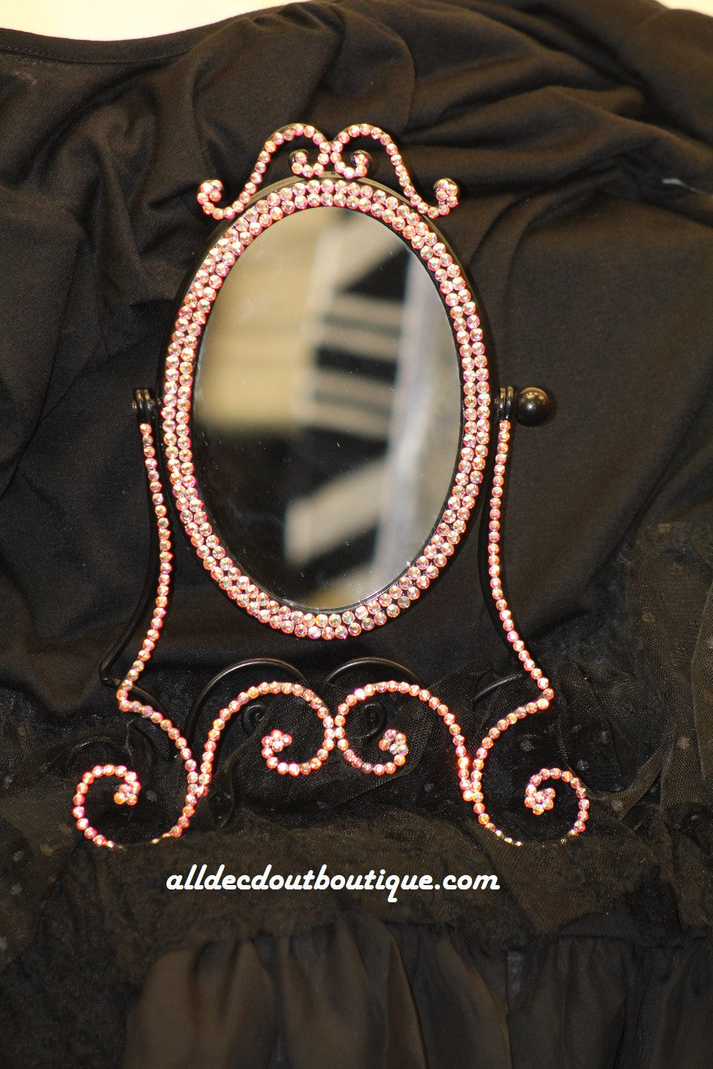Embellished Makeup Mirror
