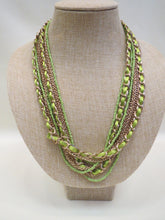 ADO Lime & Gold Multi Layer Necklace | All Dec'd Out