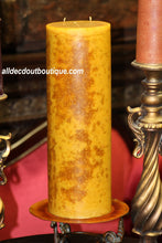 Pillar Candle | Candle XL Gold/Yellow - All Decd Out
