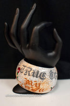 ADO | Hand-Painted Embellished Bangle Bracelet - All Decd Out