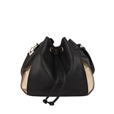 Melie Bianco | Drawstring Purse Black - All Decd Out