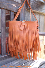 ADO | Fringe Messenger Purse Tan - All Decd Out